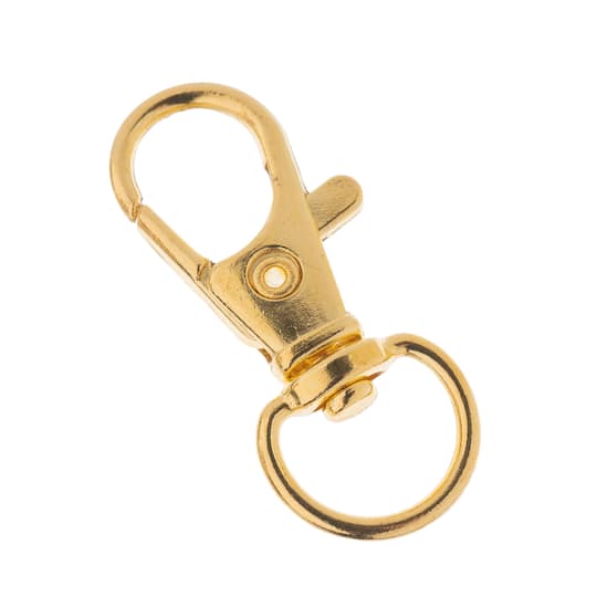 John Bead Must Have Findings 32mm Swivel Clips, 2ct.